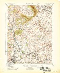 Flemington New Jersey Historical topographic map, 1:31680 scale, 7.5 X 7.5 Minute, Year 1943