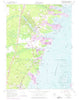 Forked River New Jersey Historical topographic map, 1:24000 scale, 7.5 X 7.5 Minute, Year 1953