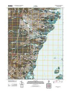 Forked River New Jersey Historical topographic map, 1:24000 scale, 7.5 X 7.5 Minute, Year 2011