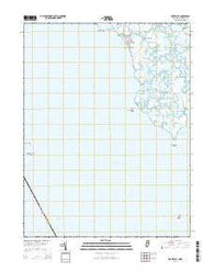 Fortescue New Jersey Historical topographic map, 1:24000 scale, 7.5 X 7.5 Minute, Year 2014