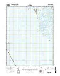 Fortescue New Jersey Current topographic map, 1:24000 scale, 7.5 X 7.5 Minute, Year 2017