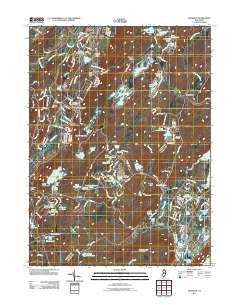 Franklin New Jersey Historical topographic map, 1:24000 scale, 7.5 X 7.5 Minute, Year 2011