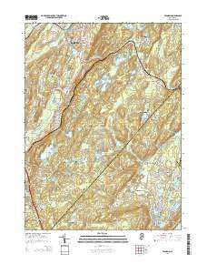 Franklin New Jersey Historical topographic map, 1:24000 scale, 7.5 X 7.5 Minute, Year 2014