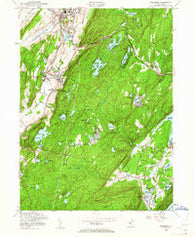Franklin New Jersey Historical topographic map, 1:24000 scale, 7.5 X 7.5 Minute, Year 1954