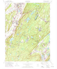 Franklin New Jersey Historical topographic map, 1:24000 scale, 7.5 X 7.5 Minute, Year 1954
