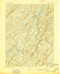 Franklin New Jersey Historical topographic map, 1:62500 scale, 15 X 15 Minute, Year 1897