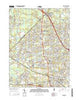 Freehold New Jersey Current topographic map, 1:24000 scale, 7.5 X 7.5 Minute, Year 2016