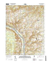 Frenchtown New Jersey Historical topographic map, 1:24000 scale, 7.5 X 7.5 Minute, Year 2014