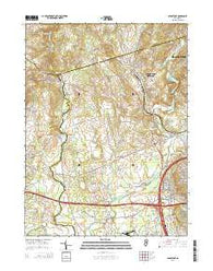 Gladstone New Jersey Historical topographic map, 1:24000 scale, 7.5 X 7.5 Minute, Year 2014