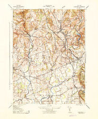 Gladstone New Jersey Historical topographic map, 1:31680 scale, 7.5 X 7.5 Minute, Year 1943