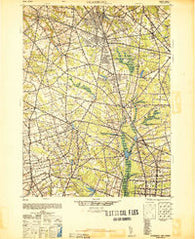 Glassboro New Jersey Historical topographic map, 1:62500 scale, 15 X 15 Minute, Year 1948