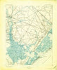 Great Egg Harbor New Jersey Historical topographic map, 1:62500 scale, 15 X 15 Minute, Year 1890