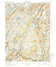 Greenwood Lake New York Historical topographic map, 1:62500 scale, 15 X 15 Minute, Year 1910