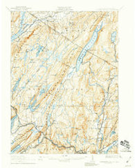 Greenwood Lake New York Historical topographic map, 1:62500 scale, 15 X 15 Minute, Year 1910