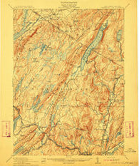 Greenwood Lake New York Historical topographic map, 1:62500 scale, 15 X 15 Minute, Year 1910