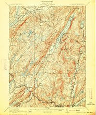 Greenwood Lake New York Historical topographic map, 1:62500 scale, 15 X 15 Minute, Year 1910