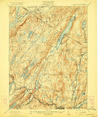 Greenwood Lake New York Historical topographic map, 1:62500 scale, 15 X 15 Minute, Year 1910