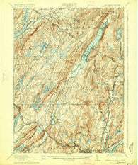 Greenwood Lake New York Historical topographic map, 1:62500 scale, 15 X 15 Minute, Year 1910