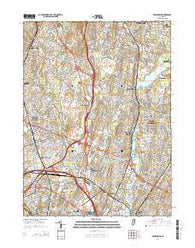 Hackensack New Jersey Historical topographic map, 1:24000 scale, 7.5 X 7.5 Minute, Year 2014