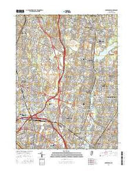 Hackensack New Jersey Current topographic map, 1:24000 scale, 7.5 X 7.5 Minute, Year 2016