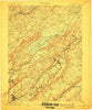 Hackettstown New Jersey Historical topographic map, 1:62500 scale, 15 X 15 Minute, Year 1905