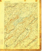 Hackettstown New Jersey Historical topographic map, 1:62500 scale, 15 X 15 Minute, Year 1905