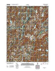 Hamburg New Jersey Historical topographic map, 1:24000 scale, 7.5 X 7.5 Minute, Year 2011