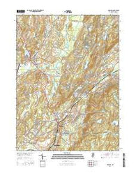 Hamburg New Jersey Current topographic map, 1:24000 scale, 7.5 X 7.5 Minute, Year 2016