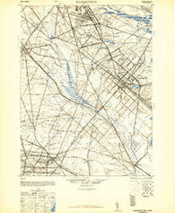 Hammonton New Jersey Historical topographic map, 1:62500 scale, 15 X 15 Minute, Year 1948