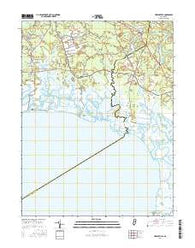 Heislerville New Jersey Current topographic map, 1:24000 scale, 7.5 X 7.5 Minute, Year 2016