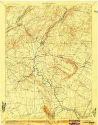High Bridge New Jersey Historical topographic map, 1:62500 scale, 15 X 15 Minute, Year 1905