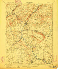 High Bridge New Jersey Historical topographic map, 1:62500 scale, 15 X 15 Minute, Year 1905