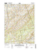 Hopewell New Jersey Historical topographic map, 1:24000 scale, 7.5 X 7.5 Minute, Year 2014