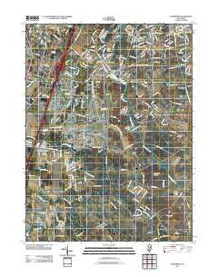 Jamesburg New Jersey Historical topographic map, 1:24000 scale, 7.5 X 7.5 Minute, Year 2011