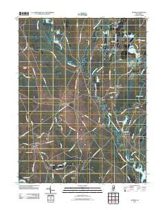 Jenkins New Jersey Historical topographic map, 1:24000 scale, 7.5 X 7.5 Minute, Year 2011