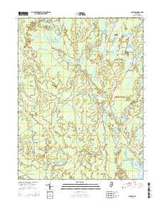 Jenkins New Jersey Historical topographic map, 1:24000 scale, 7.5 X 7.5 Minute, Year 2014