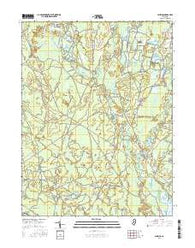 Jenkins New Jersey Current topographic map, 1:24000 scale, 7.5 X 7.5 Minute, Year 2016