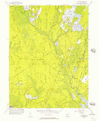 Jenkins New Jersey Historical topographic map, 1:24000 scale, 7.5 X 7.5 Minute, Year 1956