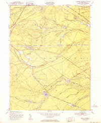 Keswick Grove New Jersey Historical topographic map, 1:24000 scale, 7.5 X 7.5 Minute, Year 1951