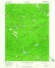 Keswick Grove New Jersey Historical topographic map, 1:24000 scale, 7.5 X 7.5 Minute, Year 1957
