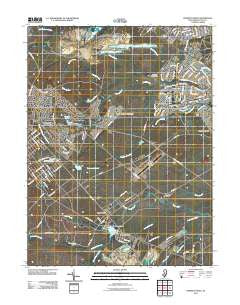 Keswick Grove New Jersey Historical topographic map, 1:24000 scale, 7.5 X 7.5 Minute, Year 2011