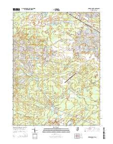 Keswick Grove New Jersey Historical topographic map, 1:24000 scale, 7.5 X 7.5 Minute, Year 2014