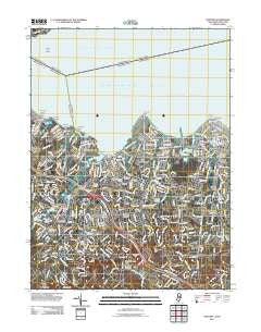 Keyport New Jersey Historical topographic map, 1:24000 scale, 7.5 X 7.5 Minute, Year 2011