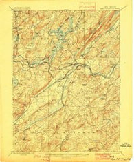 Lake Hopatcong New Jersey Historical topographic map, 1:62500 scale, 15 X 15 Minute, Year 1898