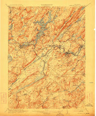 Lake Hopatcong New Jersey Historical topographic map, 1:62500 scale, 15 X 15 Minute, Year 1905