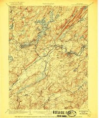 Lake Hopatcong New Jersey Historical topographic map, 1:62500 scale, 15 X 15 Minute, Year 1905