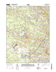 Lakehurst New Jersey Historical topographic map, 1:24000 scale, 7.5 X 7.5 Minute, Year 2014