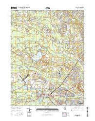 Lakehurst New Jersey Current topographic map, 1:24000 scale, 7.5 X 7.5 Minute, Year 2016