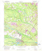 Lakehurst New Jersey Historical topographic map, 1:24000 scale, 7.5 X 7.5 Minute, Year 1957