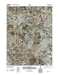 Lakewood New Jersey Historical topographic map, 1:24000 scale, 7.5 X 7.5 Minute, Year 2011
